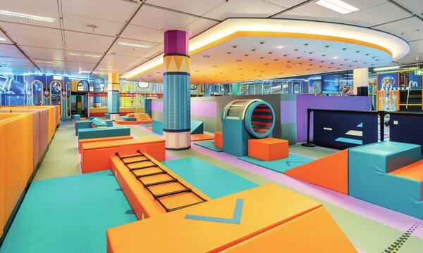 Spielbereich der Wollhouse Play Zone in Heilbronn Spielbereich der Wollhouse Play Zone in Heilbronn