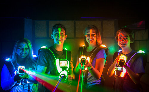 LaserTag-Geburtstag im Wollhouse Heilbronn