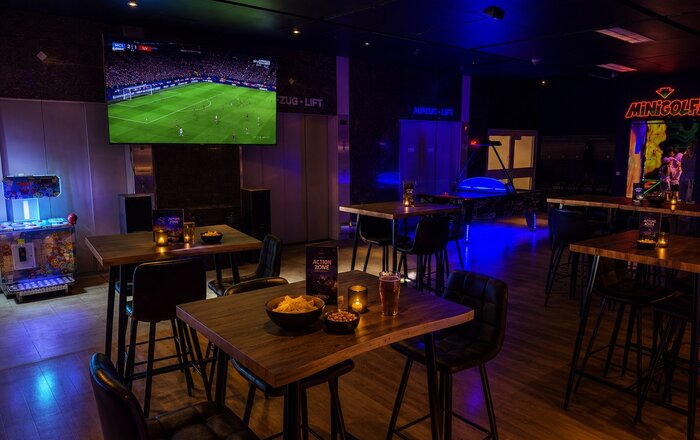 Sport Bar in der Wollhouse Action Zone Heilbronn