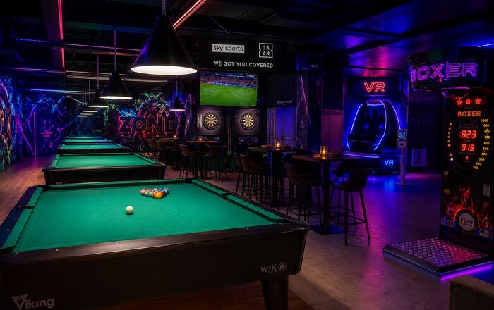 Darts & Billard in der Wollhouse Action Zone Heilbronn