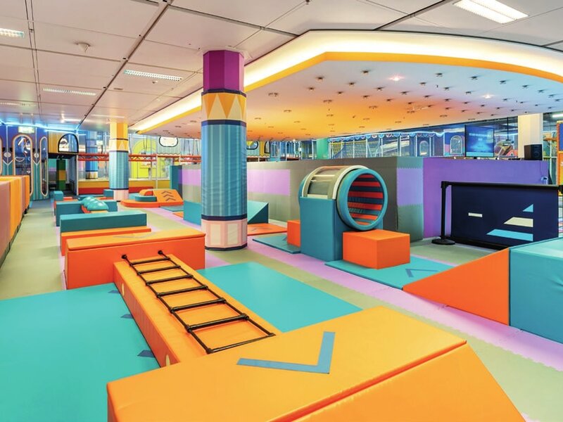 Indoor-Spielplatz der Wollhouse Play Zone Heilbronn Indoor-Spielplatz der Wollhouse Play Zone Heilbronn