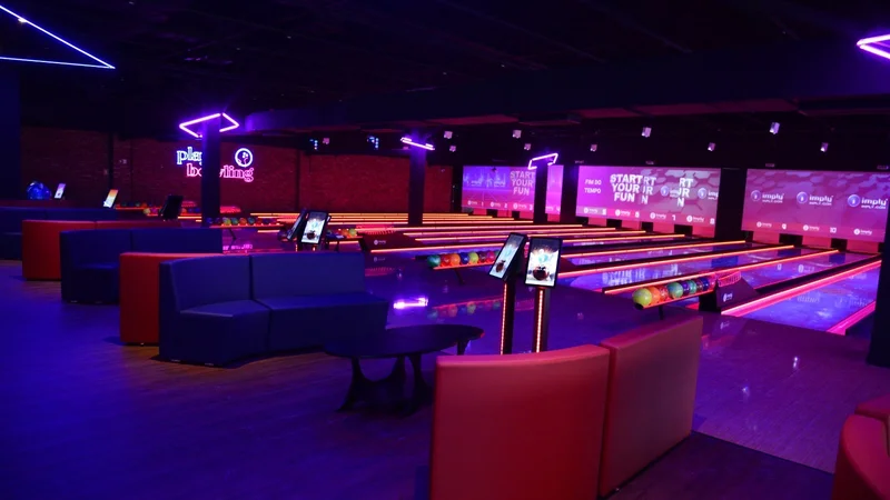 Bowling in der Action Zone im Wollhouse Heilbronn