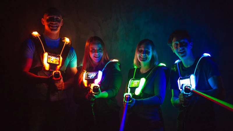 LaserTag in der Action Zone im Wollhouse Heilbronn